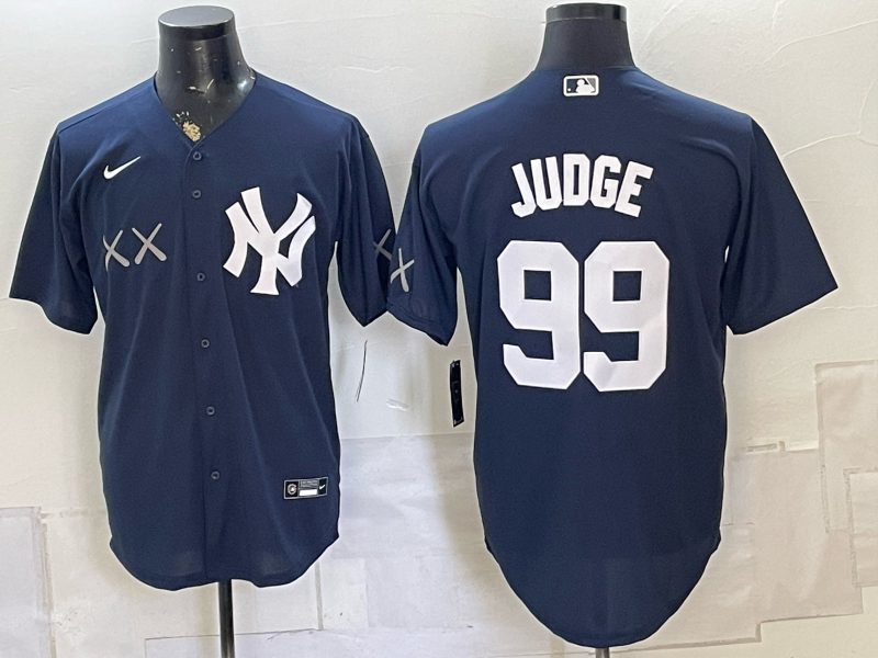 Men 2026 New York Yankees #99 Judge blue Nike MLB Jersey 080401->new york yankees->MLB Jersey